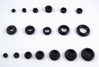 125 Pc  Rubber Grommet   Solid Hole Plug Assortment Firewall Wire Gasket Set