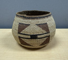 Antique Early 1900 s Hupa   Yurok   Karuk Finely Woven California Indian Basket