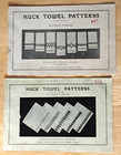 Vintage Lot 5 Swedish Weaving Huck Towel Patterns Mildred V Krieg 1936-1950  2 