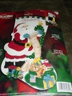 Bucilla Craft Kit  84772 - Santa s List - 18  Christmas Stocking  sealed 