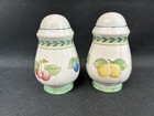 Villeroy   Boch French Garden Fleurence 3 7 8  Salt And Pepper Shaker Set