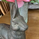 Cast Iron Rabbit Animal Theme Piggy Bank