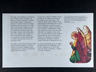Canada Fdc 1997 Christmas Madonna Child Stained Glass Block Of 4 45c