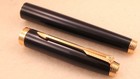 Mint Parker 75 Fountain Pen Cap   Barrel  Cap   Barrel Only  Black Lacquer