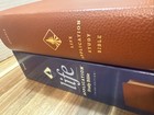 Kjv Life Application Study Bible  3rd Ed  Indexed  Large Print Brown Leather