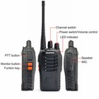 4x Baofeng Bf-888s Uhf Transceiver 5w Ctcss Two-way Ham Radio 16ch Walkie Talkie