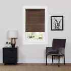Cordless 1-inch Room Darkening Window Mini Blinds Mahogany Brown  Multiple Sizes