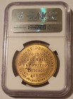 1893 Chicago Il World s Columbian Expo So-called Dollar Medal Hk-154 Ms63 Ngc