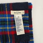 Abercrombie Kids Plaid Heritage Preppy Winter Fringe Scarf Vguc