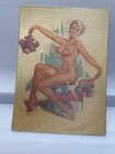 1950s Vari Vue Moving Motion Lenticular Burlesque Peek A Boo Lg Flicker Card