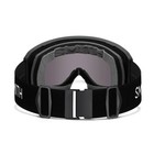 Smith Preview Ski   Snow Goggles Black  Chromapop Sun Black Gold Mirror Lens New