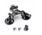 Triple Suction Cup Car Holder Mount For Gopro Hero 10 9 8 7 6 5 Dji Osmo Camera