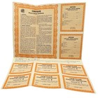 1950   s Chrysler Saratoga New Yorker Imperial Folder   Blank Certificate
