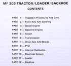 Massey Ferguson Mf 30b Tractor Loader Backhoe Service Repair Manual Shop Book