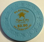 Rare Blue Star City Sydney  2 50 Playchip Ncv Casino Chip Australia