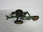Vintage Farm Toy Tractor Accessory Cultivator 2 Bottom Plow   Disc John Deere