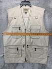 Perfect Authentic Brand Mens Dresstown York Fishing Vest Xxl Beige Pockets