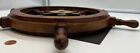 Steering Round Ships Wooden Wheel Wall Decor Nautical 12   Antique Vintage Seas