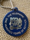 Vintage Keychain The Telephone One Bell System 1970   s Old Advertising