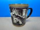 Caesars Palace 16oz Mug Las Vegas Casino Large 16 Oz Black Gold Statue Caesar s