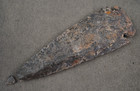 Chipped 3 4  Flint Arrowhead Spear Project Point Knife Blade Bb806