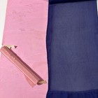 Kimono Fabric Bundle 11 Bolts Rinzu Silk Indigo Dye Rework Ready For Remake Uses
