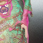 Antique Chinese Opera Doll  Late 19th To Early 20th Century  Embroidery
