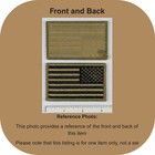 Reverse American Flag Patch  Subdued Coyote Brown Ocp  Army Combat Uniform  acu 