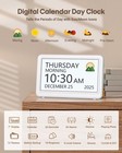 Digital Clock With Date And Week For Seniors  Alzheimer s Dementia Clock With   