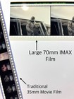 Interstellar  70mm Imax Film Strip  6 Cells 