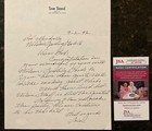 Sam Snead Signed 8 5    X 11    Golf Letter On Personal Stationary  9 2 92 W jsa Coa