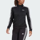 Adidas Essentials Tricot Track Jacket Women s Black Small Athletic New Msrp 50