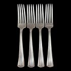 Alvin Patent Vintage Silver Plated Dinner Fork Sets Of 4 Medium   2 Large
