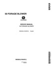John Deere Sm2006 50 Forage Blower Service Manual