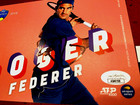 Roger Federer Signed  7x5  2018 Western Southern Open Tennis Photo -jsa Auth 