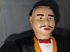 Bank Cast Iron J E Stevens 1873 Tammany Hall Man Chair Mechanical Great Cond Vtg