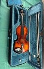 Antique Violin Full Size No 10 The Sticker Inside Is Not Readable