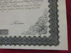 International Railroad Company Certificate Gold Bond 1st Mortgage  100 Texas Es
