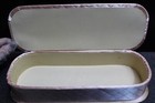 Vintage Women s  Glove Handkerchief Box Quilted Satin Pink Vanity Storage 1930s