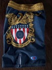 Cliff Keen Athletic Youth Wrestling Shorts Navy Blue Gold Usa Crest Size Ym