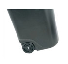 Rubbermaid 50 Gal Roughneck Wheeled Plastic Garage Trash Can  Black