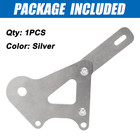 For Razor Pocket Mod Disc Brake Adapter Silver Aluminum Rear Caliper Adapter Us