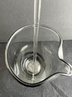 Vintage Smoke Glass Martini Cocktail Pitcher W Ice Lip   Stir Rod 8    Mcm Barware