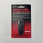 Stealth Cam Stc-sdcrand Micro Usb Otg Memory Card Reader For Android Devices New