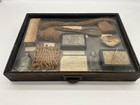 Antique Shadow Box Display Diorama Coconut Product Samples Philadelphia Museum