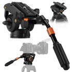 K f Concept Fluid Tripod Head Smooth Stable Video Tripod Head Mount Lightweight