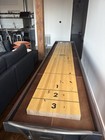 District Mfg Shuffleboard Game Table Shuffleboard Table Includes Pucks
