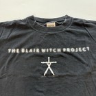 Vintage Blair Witch Project Movie Promo Black Short Sleeve T-shirt Mens Xl Used