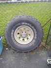 Vintage Jeep 15  Spare Tire   Rim