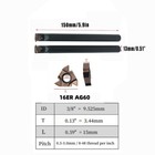 Snr0013m16 Lathe Internal Threading Boring Bar Turning Tool Holder   10pcs Ag60